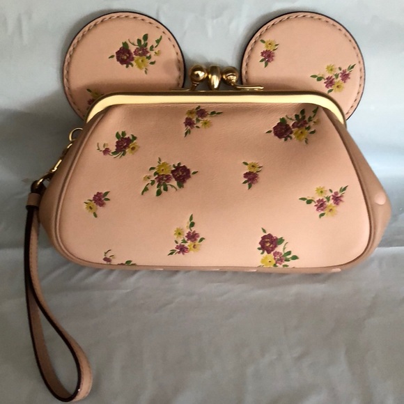 Coach Disney pink clutch Mickey Mouse new - Picture 3 of 7